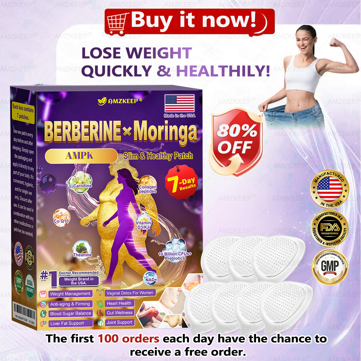 🔥𝐀𝐌𝐙𝐊𝐄𝐄𝐏® 𝐁𝐞𝐫𝐛𝐞𝐫𝐢𝐧𝐞 × 𝐌𝐨𝐫𝐢𝐧𝐠𝐚 𝐒𝐥𝐢𝐦 & 𝐇𝐞𝐚𝐥𝐭𝐡𝐲 𝐍𝐚𝐧𝐨 𝐌𝐢𝐜𝐫𝐨𝐧𝐞𝐞𝐝𝐥𝐞 𝐏𝐚𝐭𝐜𝐡🇺🇸(𝐉𝐮𝐬𝐭 𝐨𝐧𝐜𝐞 𝐚 𝐝𝐚𝐲, 𝐯𝐢𝐬𝐢𝐛𝐥𝐞 𝐜𝐡𝐚𝐧𝐠𝐞𝐬 𝐢𝐧 𝟕 𝐝𝐚𝐲𝐬）𝘽𝙚𝙧𝙗𝙚𝙧𝙞𝙣𝙚 + 𝙈𝙤𝙧𝙞𝙣𝙜𝙖 𝙁𝙤𝙧𝙢𝙪𝙡𝙖 ✅ 𝐅𝐨𝐫 𝐨𝐛𝐞𝐬𝐢𝐭𝐲, 𝗟𝗼𝗼𝘀𝗲 𝘀𝗸𝗶𝗻,𝐝𝐢𝐚𝐛𝐞𝐭𝐞𝐬, 𝐬𝐥𝐞𝐞𝐩 𝐚𝐩𝐧𝐞𝐚, 𝐣𝐨𝐢𝐧𝐭 𝐢𝐬𝐬𝐮𝐞𝐬, 𝐚𝐧𝐝 𝐦𝐨𝐫𝐞